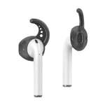 AirPods Earpads Öronkrokar Silikon Krokar Earhooks Svart svart