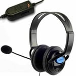 3.5MM GAMING HEADPHONE WITH MIC STEREO HEADSET FOR XBOX ONE X S PS4 PC LAPTOP