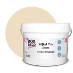 BOX DECO COULEURS Peinture murale acrylique aspect velours Aqua Déco - 10L, Beige Ivoire