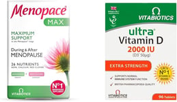 Menopace Max Support Pack with Vitamin D 2000IU
