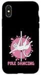 Coque pour iPhone X/XS Chat Pole Dancing Poledance Dancer Pole Dance