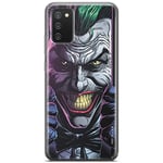 ERT GROUP mobile phone case for Samsung A02S original and officially Licensed DC pattern Joker 015 optimally adapted to the shape of the mobile phone, case made of TPU