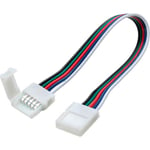 Kontakt med kabel IP20 for 12 mm RGBW Led Strip