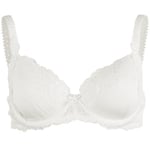 Missya BH Dorrit Padded Underwire Bra Benhvit polyester E 80 Dame