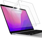 Protection D'Écran Pour Macbook Pro (2016-2022, M1/M2) / Macbook Air (2018-2020, M1), 13 Pouces, Anti-Reflet Film Mat, Anti-Empreintes Digitales, Lot De 2