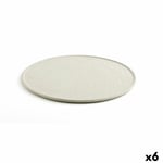 Dessous d'Assiette Quid Mineral Gres Céramique Beige Ø 33 cm [6 Unités]