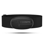 COOSPO H6 Capteur de Frequence Cardiaque Bluetooth Ant+ Moniteur Frequence Ca...