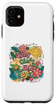 Coque pour iPhone 11 Sorry Can't Lake Bye - Chanson florale Funny Groovy Sunny Summer