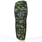 Army Camo Green Design Vinyl Skin Sticker for Sky+ Plus HD Remote Controller