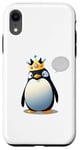 Coque pour iPhone XR Costume incroyable de pingouin pour les fans de l'Arctique