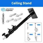 41” Light Stand Ceiling Wall Extendable Studio Boom Arm Overhead Mount 1/4" 3/8"