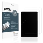 2x Protection ecrán pour Samsung Galaxy Tab S9FE+ mat Verre souple Film