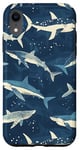 Coque pour iPhone XR Coque Requin Bleu Océan Amoureux des Requins