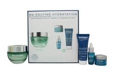 BIOTHERM AQUASOURCE HYALU PLUMP GEL GIFT SET 4 PIECES - WOMEN'S FOR HER. NEW