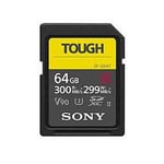 Sony Tough SDXC Class 10 UHS-II U3 V90 300/299MB/s 64GB