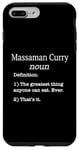 Coque pour iPhone 7 Plus/8 Plus Massaman Curry Lovers / Faux dicton drôle