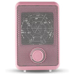 Tower 600W Fan Heater with 3 Second Heating Technology, Pink - T675001P