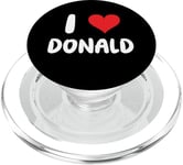 I Love Donald - Heart PopSockets PopGrip for MagSafe