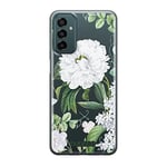 Babaco ERT GROUP mobile phone case for Samsung A13 4G original and officially Licensed pattern Flowers 031 optimally adapted to the shape of the mobile phone, partially transparent