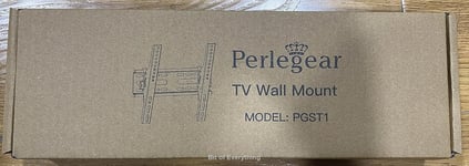 Perlegear TV Wall Bracket for 13-42 inch TVs up to 45kg, Sturdy Tilt TV Bracket