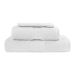 Sensei La Maison du Coton Ensemble de Bain 3 pièces (1 Drap de Bain + 1 Serviette de Toilette + 1 Gant) Luxury