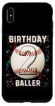 iPhone XS Max It's My 2nd Birthday Baseball 2 Year Old Boy Girl Case