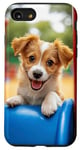 iPhone SE (2020) / 7 / 8 Playful Puppy Colorful Puppy love Dog owner gift Case