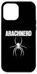 Coque pour iPhone 12 Pro Max Drôle Enthusiast Entomologie Arachnerd Spider Arachnid Nerd