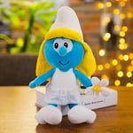 40Cm  Smurf Painter Engineer Chef Modeling Plush Toys Cartoon Anime Plush Toy