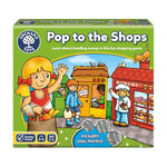 Orchard Toys Pop to the Shops Board Game, Helps Teach Handling Money and Giving Change, Perfect for Ages 5-9, Helps Money Skills, Educational Toy Game, 250 x 220 x 50mm