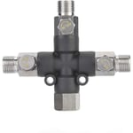 Accessoire de montage de pistolet 3 voies en métal de 1 / 8 pouce pour adaptateur de compresseur d'air