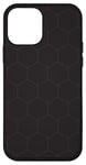 Coque pour iPhone 12 mini Noir abstrait