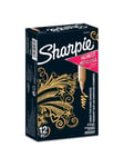 Sharpie Metallic Permanent Markers | Fin spids | Guld | 12 styk