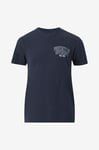 Superdry - T-shirt Athletic College Graphic Tee - Blå