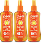 Calypso Carrot Oil with Tan Extender SPF6 200ml X 3