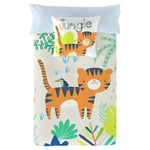 Påslakan Naturals Tiger Säng 105/110 180 x 220 cm