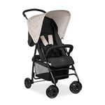 Hauck Poussette Compacte Citadine Sport - Ultra Légère Seulement 5,9 kg, Pliable et Inclinable, Jusqu'à 15 kg, Capote Pare-Soleil, Grand Panier, Winnie l'Ourson Beige