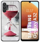 Coque Gel TPU pour Samsung Galaxy A32 4G Design Montre Dessins