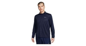 Haut 1 2 zip nike pacer bleu homme