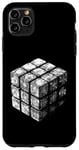 Coque pour iPhone 11 Pro Max Magic Cube 3D Wireframe – Vintage Magic Cube Lover