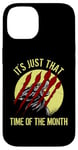 iPhone 14 Scary Time of the Month Full Moon Howling Wolf Werewolf Case