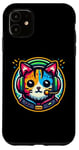 iPhone 11 Fun Cat with Gamer Headset MEIRL Me In Real Life Case