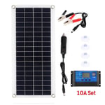 Panneau solaire,Kit de panneaux solaires 1000W 12V,chargeur USB,étanche,Portable,contrôleur,pour téléphone- 10A[F834417]