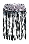 Halloween Party Decoration Door Entrance Metallic Curtain Haunted House 2Pk