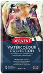 Derwent Watercolour Collection Watercolour Pencils And Blocks Set Of 12