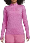 Nike Df Element Hz Sweatshirt Active Fuchsia/Reflective Silv XS