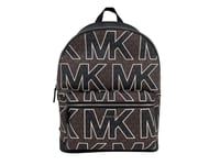 Michael Kors WoMens Cooper Large Brown Signature PVC Graphic Logo Backpack Bookbag Bag - One Size