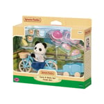 Sylvanian Families - 5619 - Set Vélo Et Patins - Fille Panda