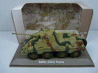 BL4 atlas IXO 1/43 Blindés WW2 : SdKfz 234/2 Puma blindés lourd 8 roues