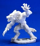 1 x LOUP GAROU - BONES REAPER figurine miniature d&d jdr werewolf beast 77009